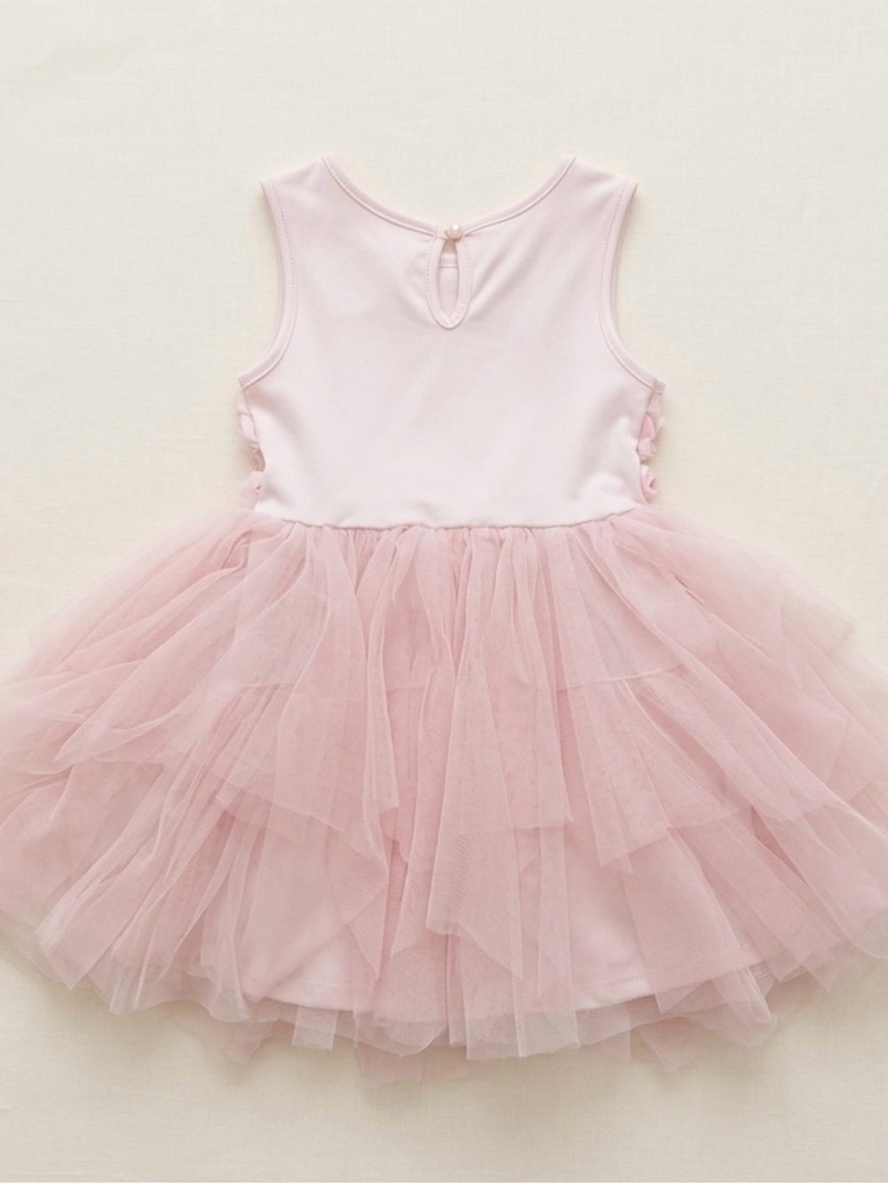 Mia & Mimi Pink Tulle Fairy Dress 3T | Floral Princesscore Festival Dress - Picture 2 of 4